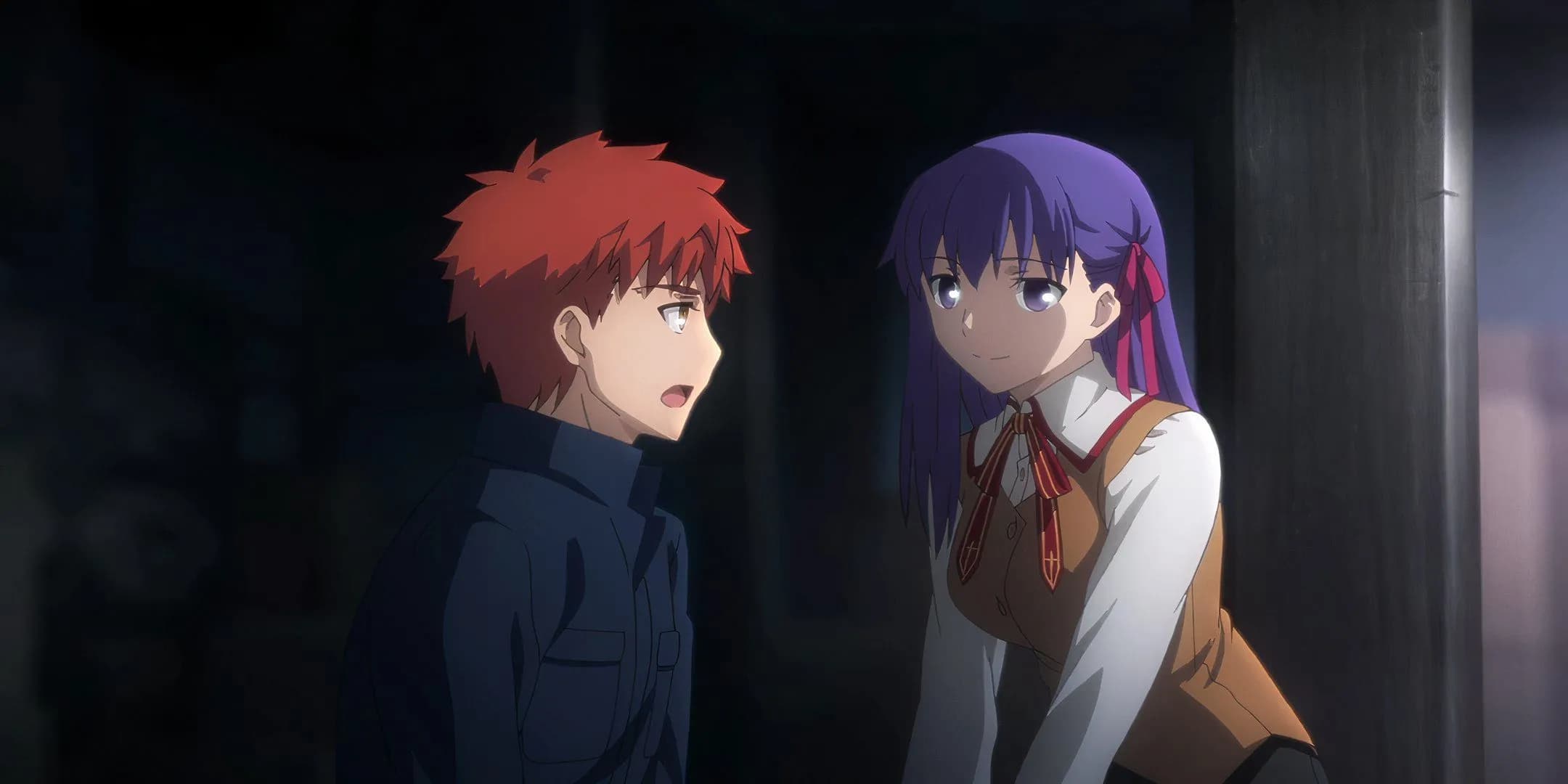 Сиро Эмия и Сакура Мато из «Fate/stay night»