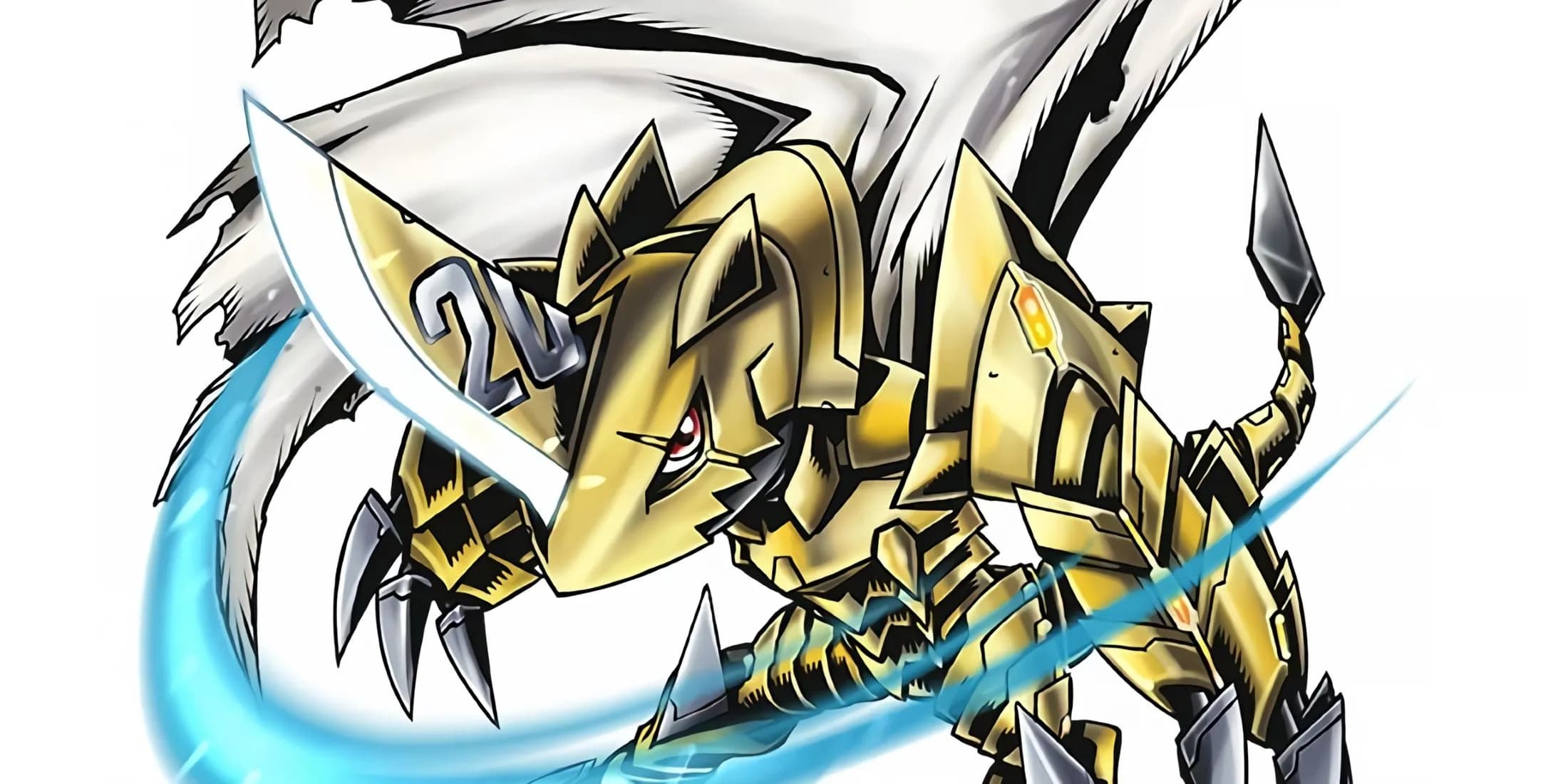 Официальный арт Зубамона из Digimon Guide Book
