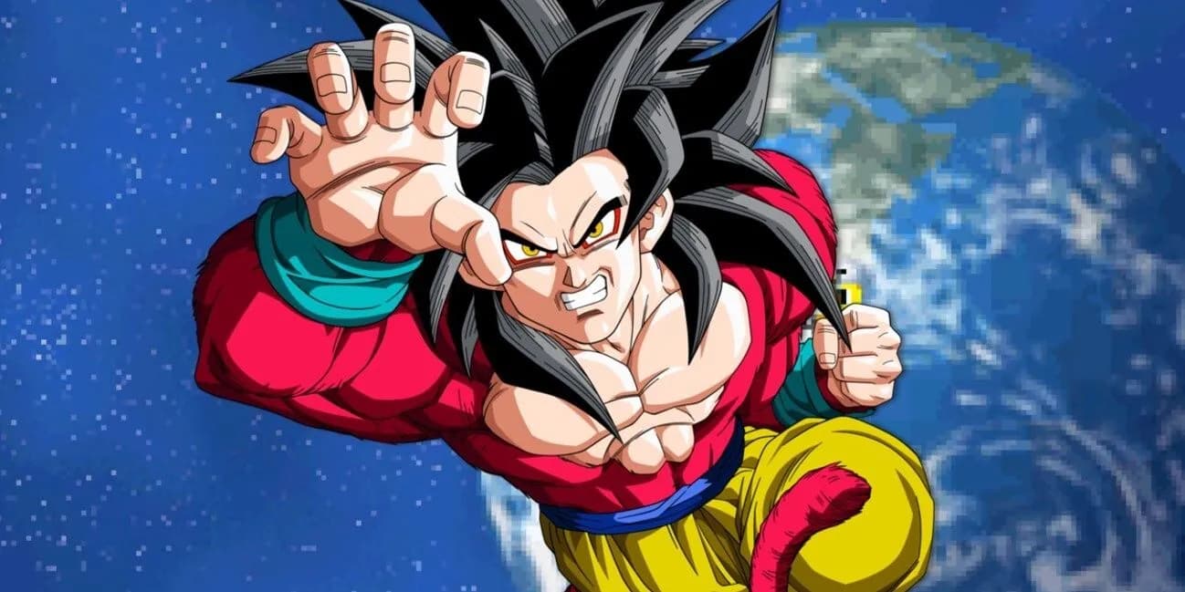 Супер Сайян 4 Гоку в Dragon Ball GT