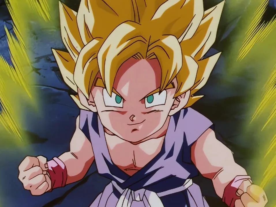 Маленький Гоку в Dragon Ball GT