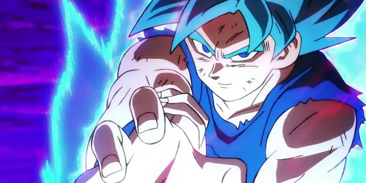 Гоку против Броли в Dragon Ball Super