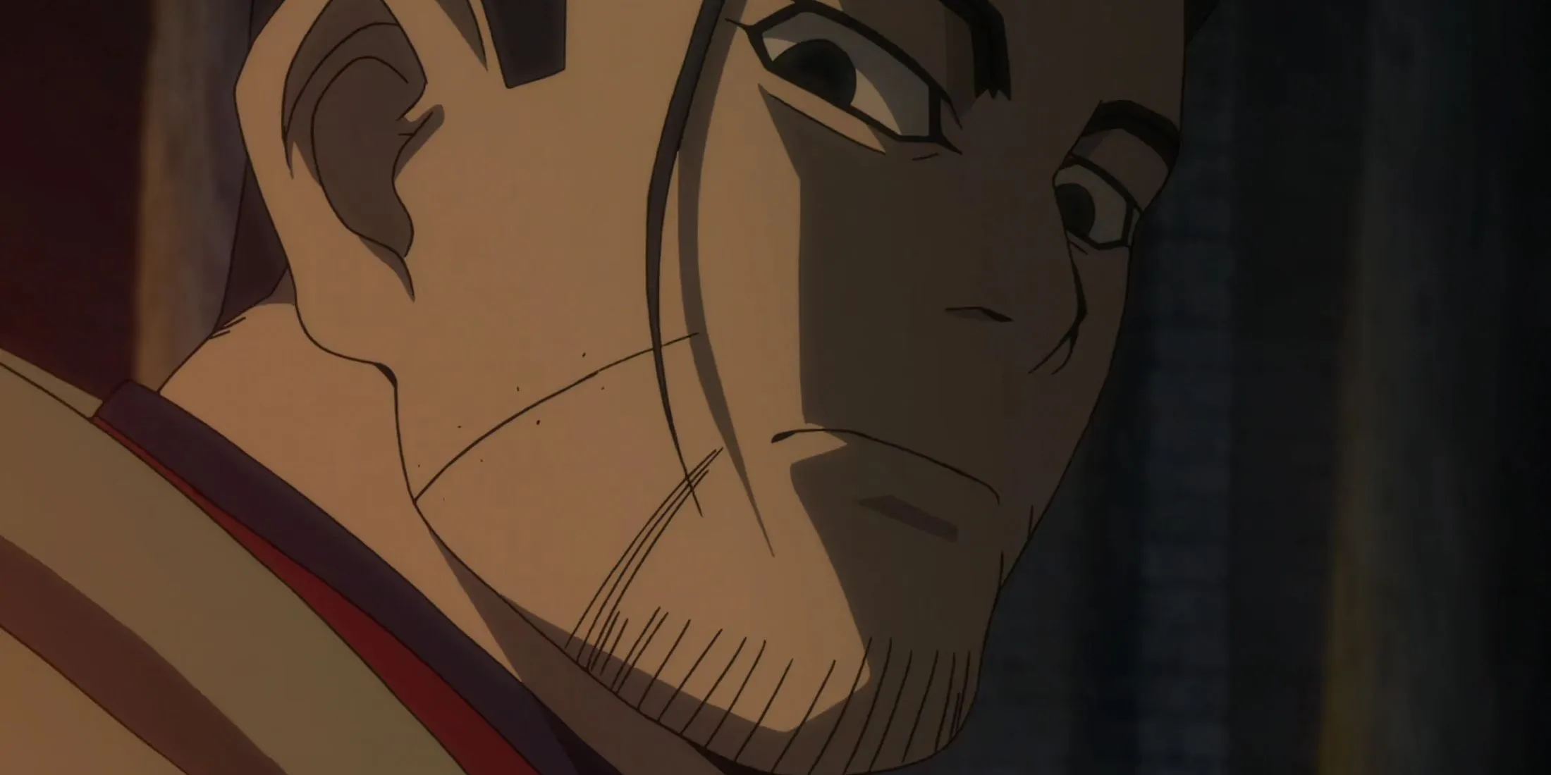 Огата из «Золотого божества» в полутьме