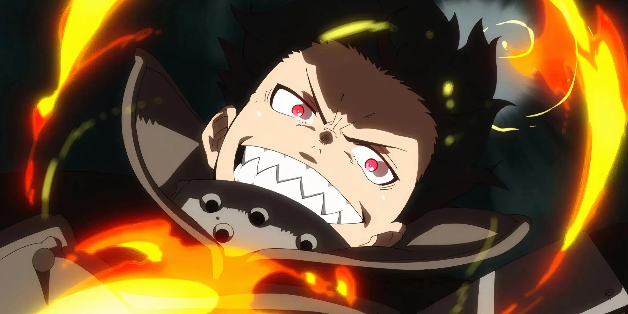 Синра Кусакабэ использует огонь в «Пламенной бригаде пожарных»