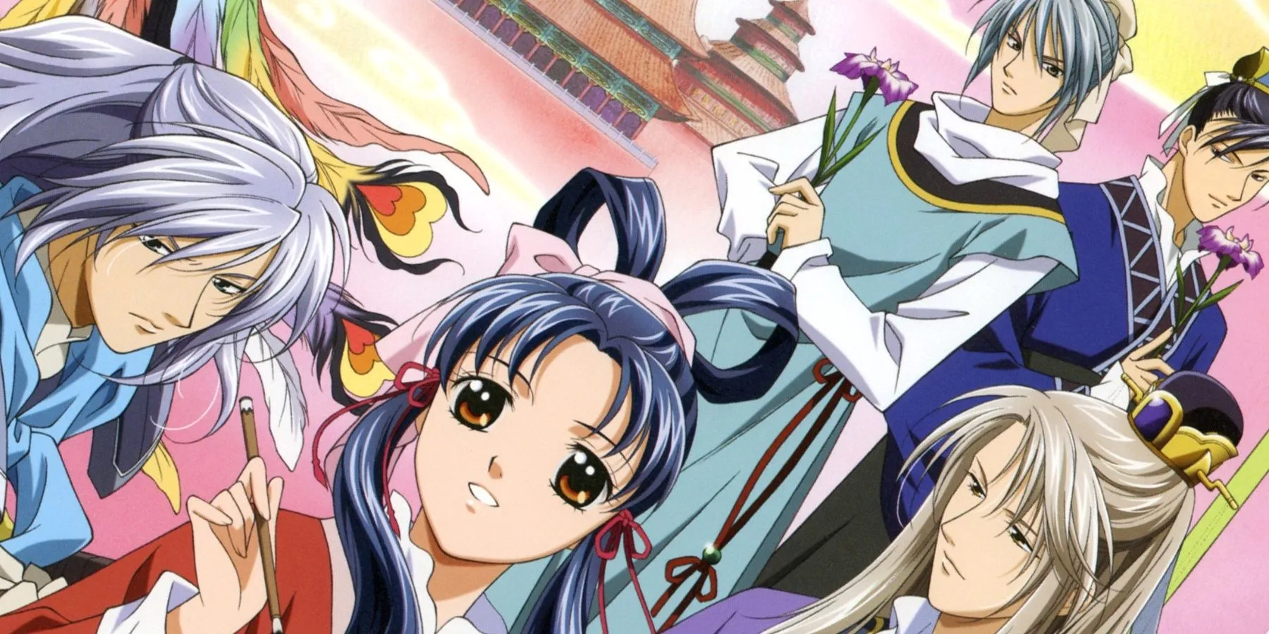 Кадр из аниме «Повесть о Стране Цветных Облаков»