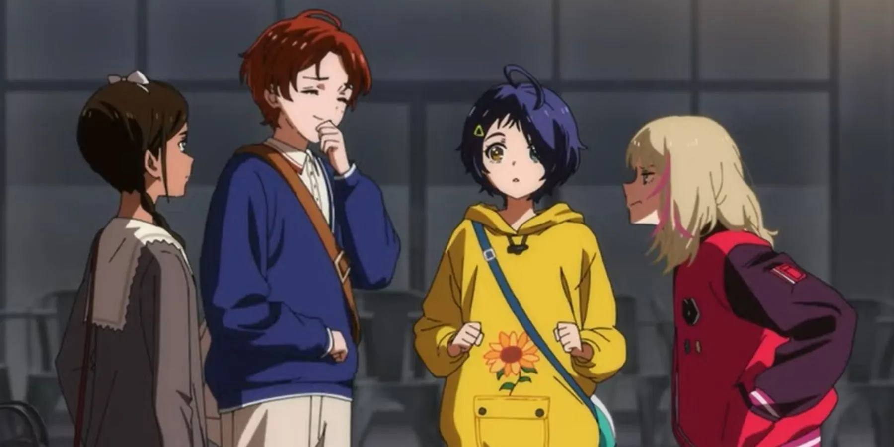 Кадр из аниме «Приоритет чудо-яйца»