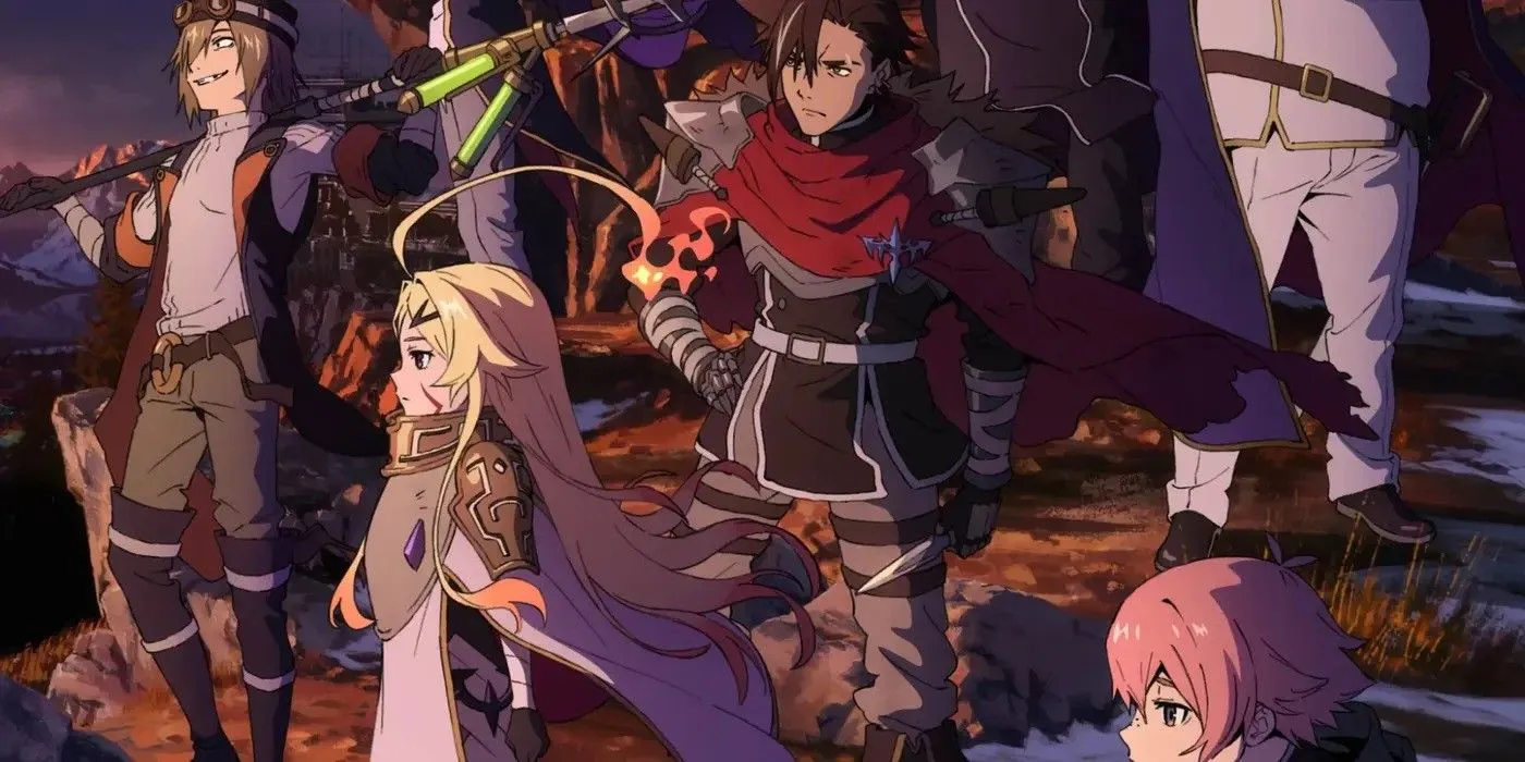 Отряд 9004 из «Приговорённого быть героем» смотрит вдаль