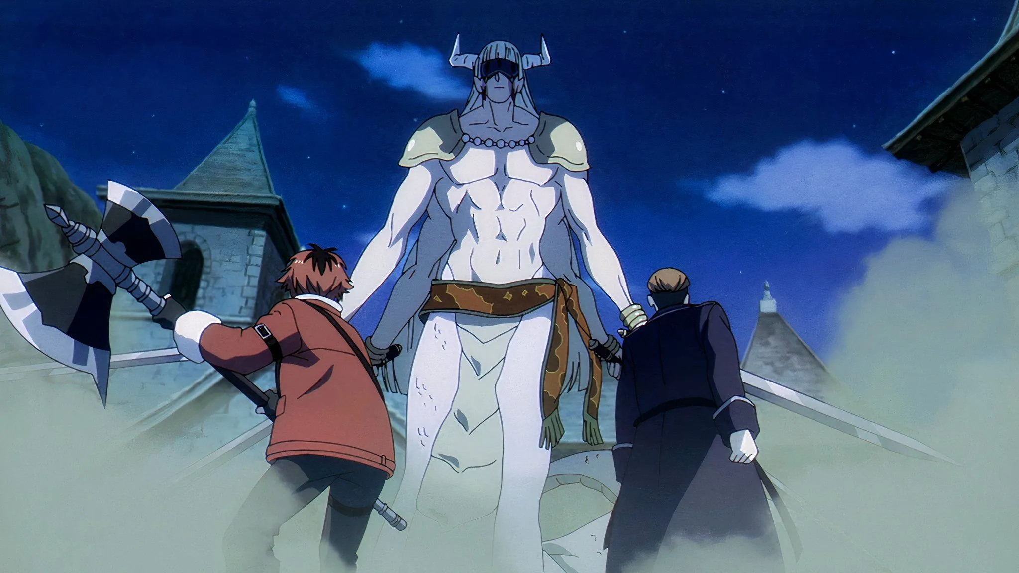 Божественный Револьт перед Гено и Штарком, «Провожающая в последний путь Фрирен», 2 сезон