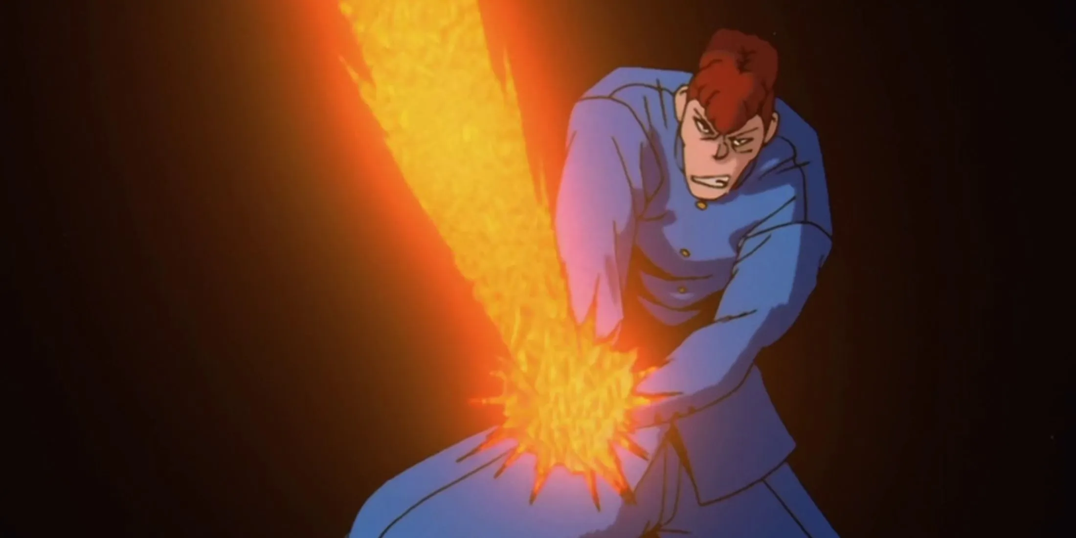 Кувабара призывает Духовный меч в «Отчёте о буйстве духов»