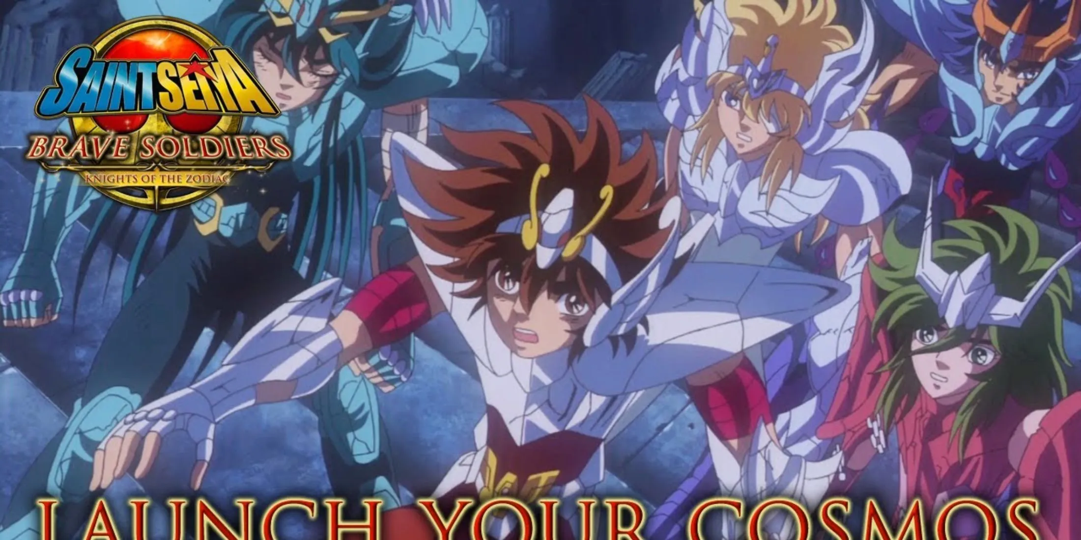 Кадр из аниме «Рыцари Зодиака»