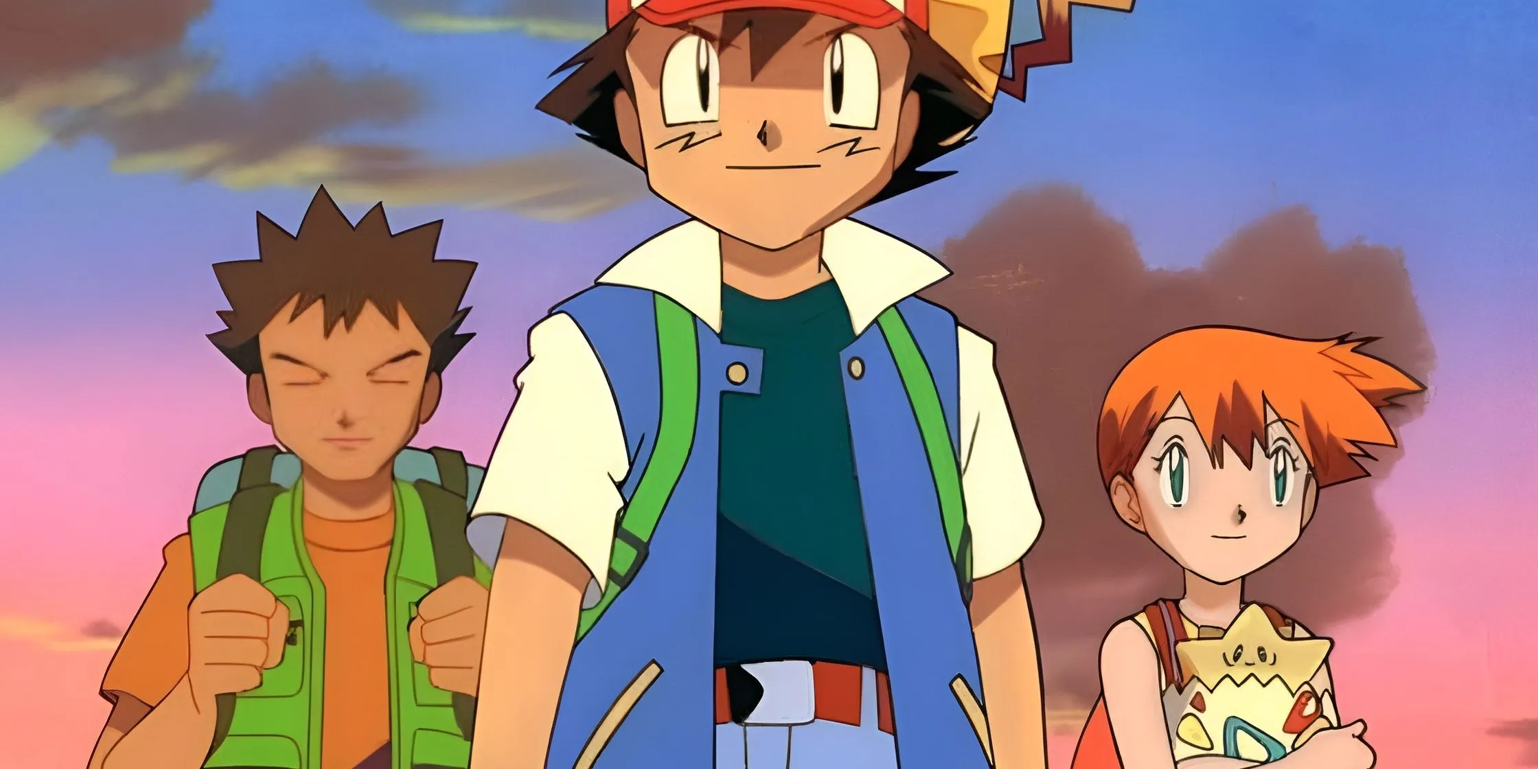 Эш, Мисти и Брок в «Покемоне»