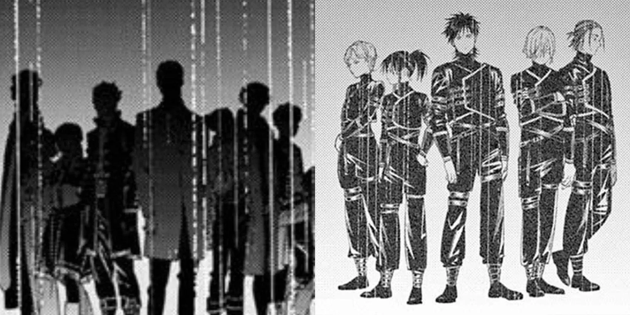 Кадр из манги «Фрирен»,Теневые Воины собираются для миссии