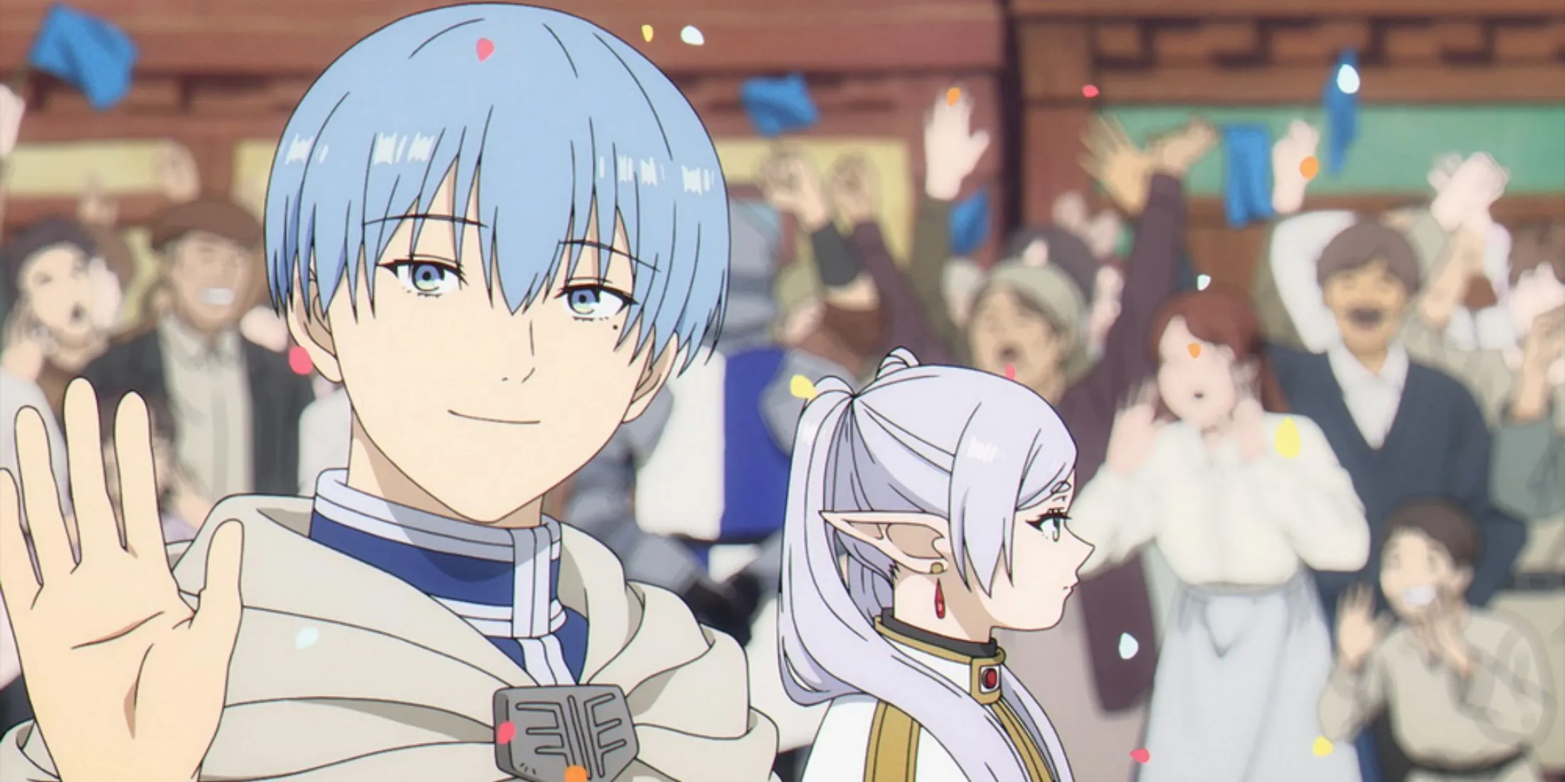 Химмеля и Фрирен чествуют как героев