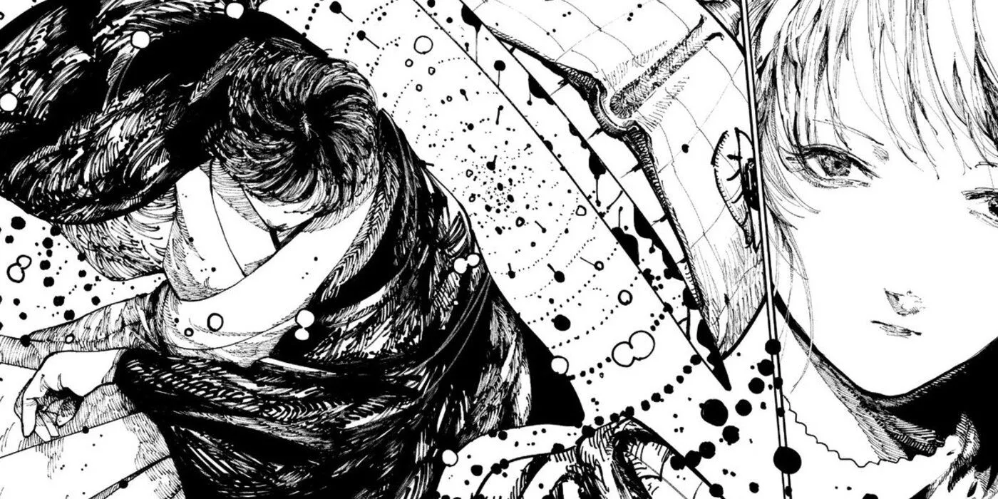 Панель из манги «Нито Экзорцисты»