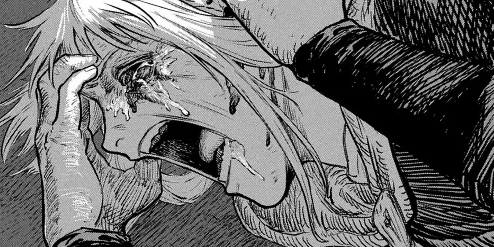 Панель из манги «Раппа: Песнь войны»