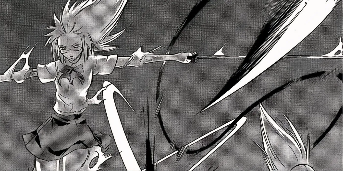 Сакурако в разгар боя в «Псайрен»