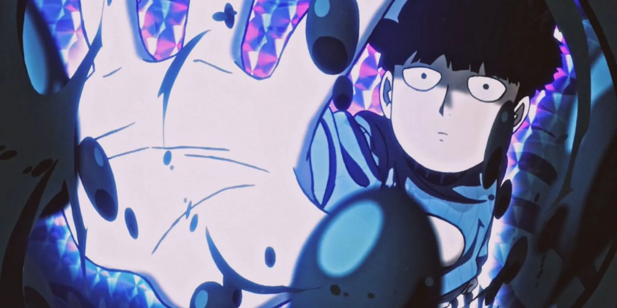 Кадр из аниме «Моб Психо 100»