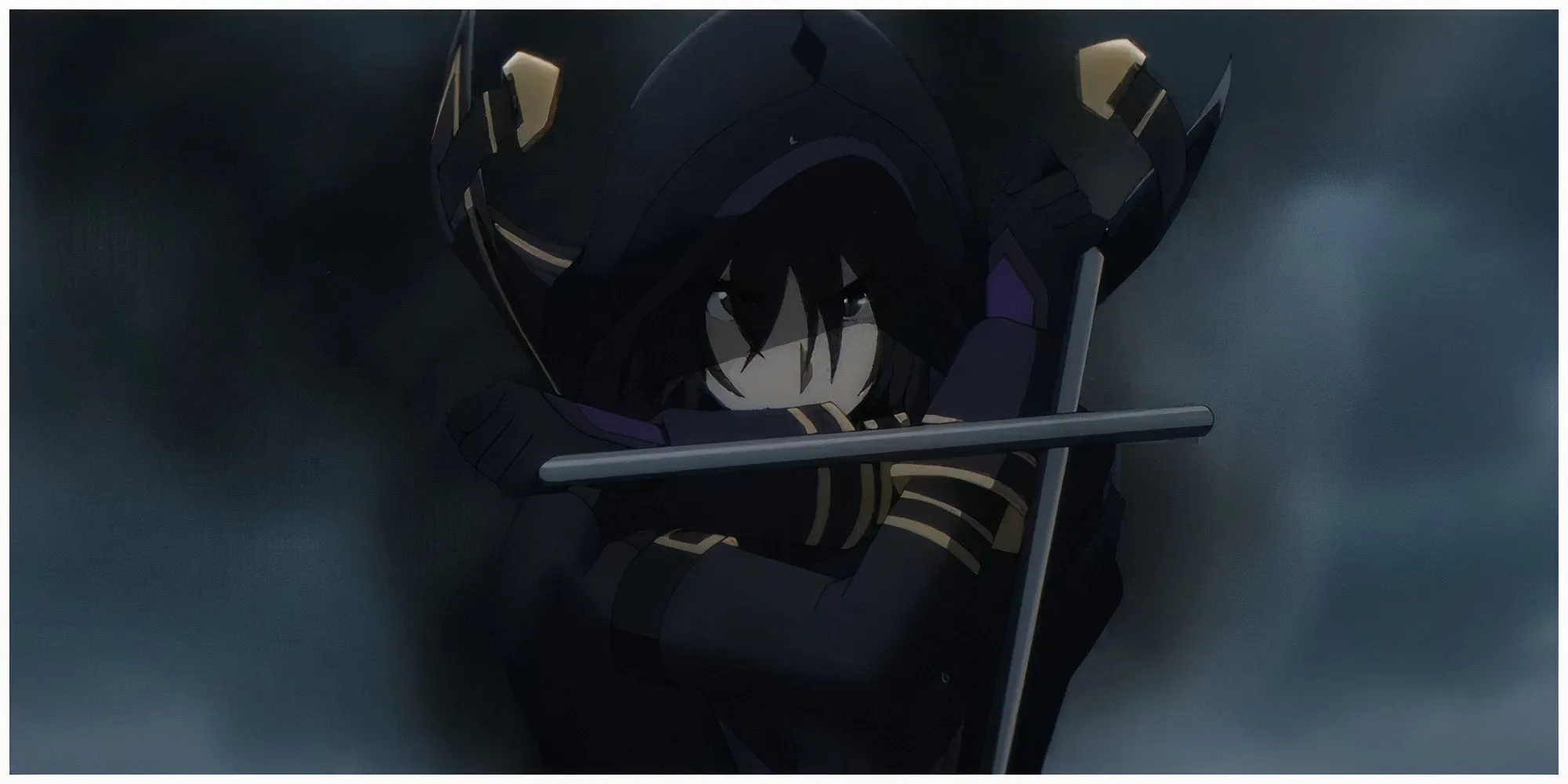 Кадр из аниме «Восхождение в тени!»