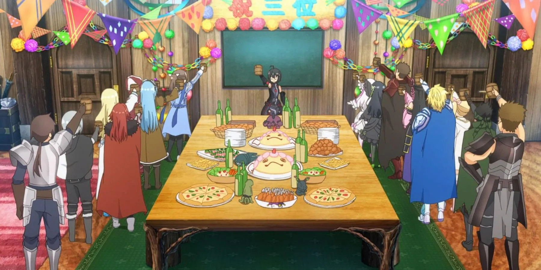 Бой из аниме «Bofuri»