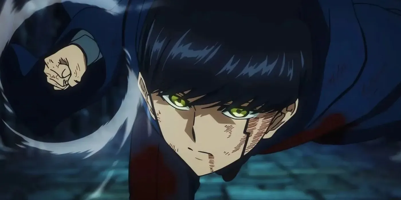 Кадр из аниме «Магия и мускулы»