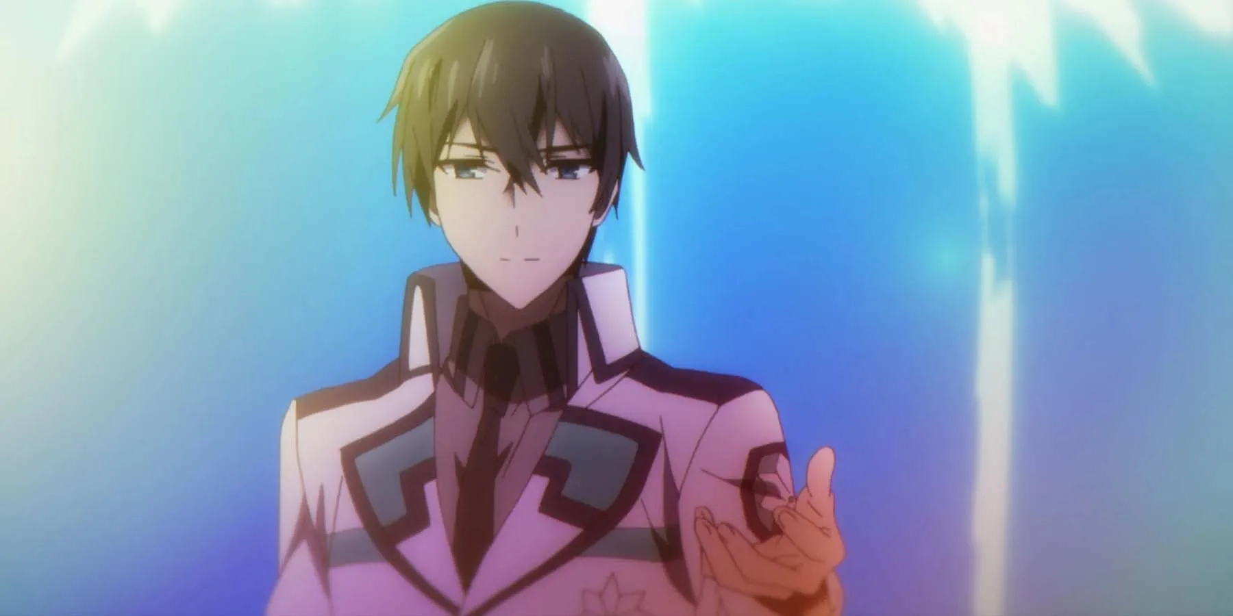 Кадр из аниме «Непутёвый ученик в школе магии»