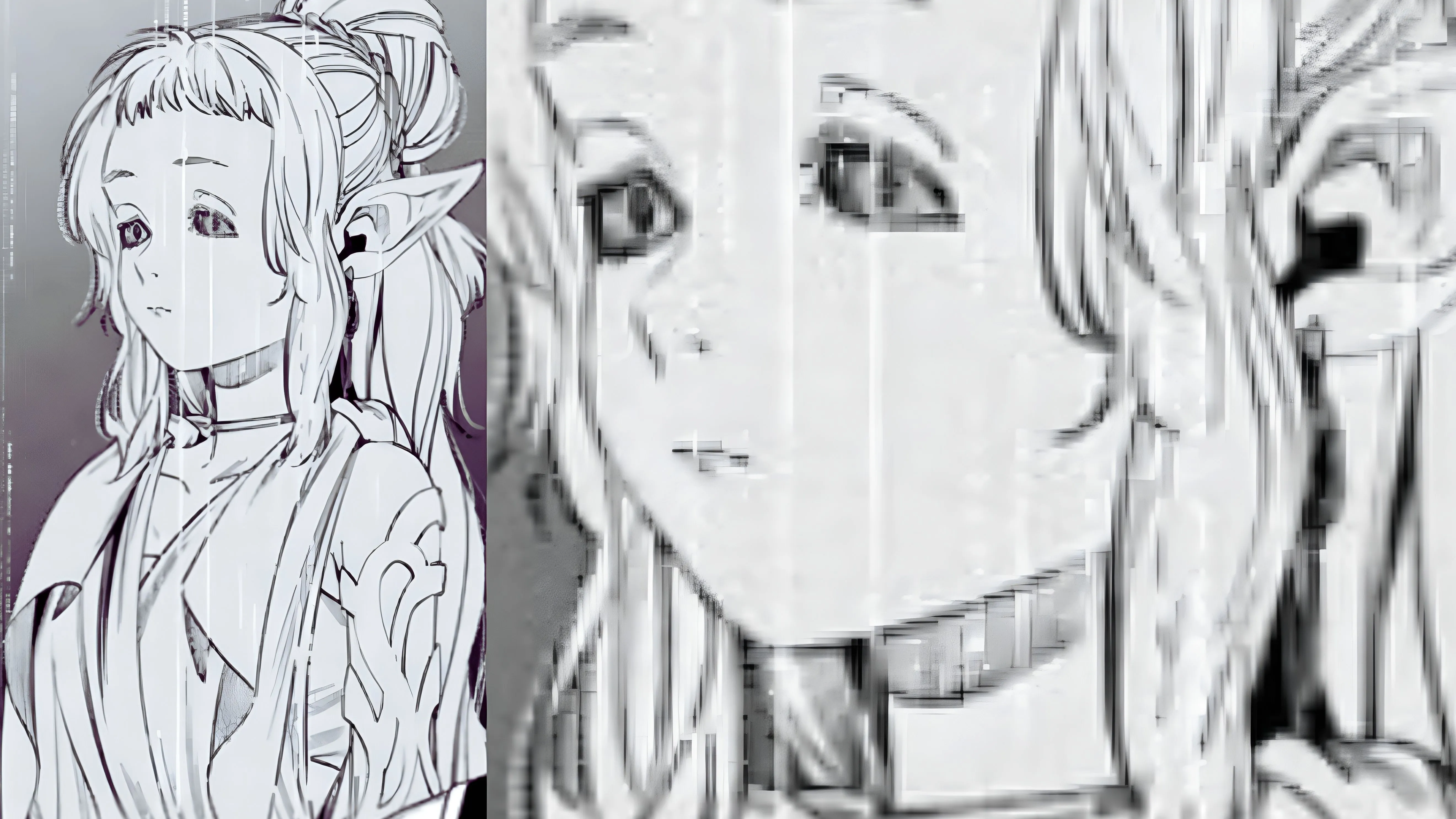 Кадр из манги «Фрирен» — великая ведьма Минус