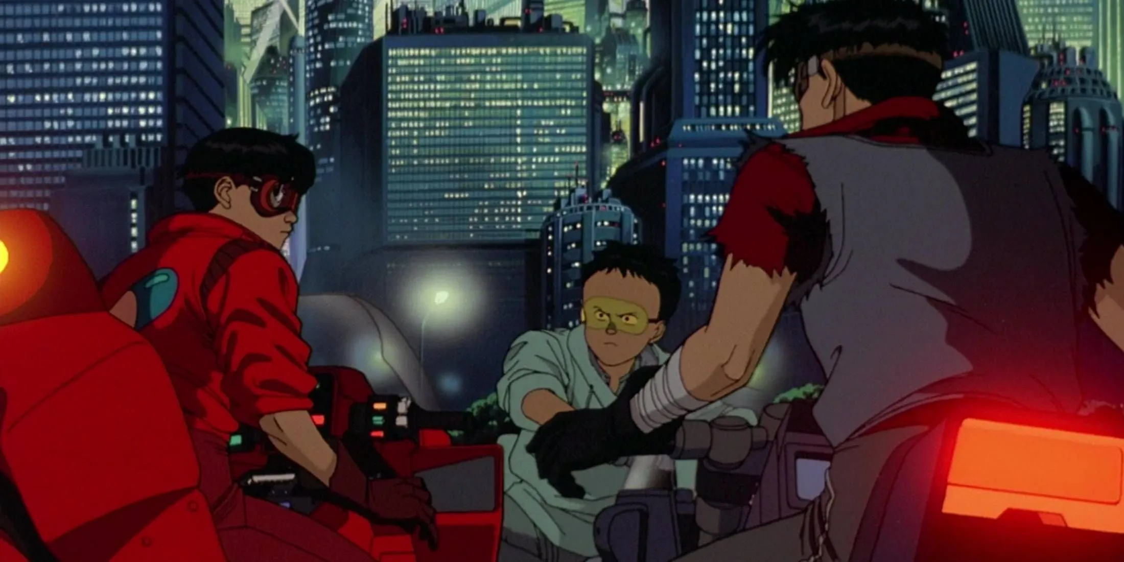 Знаменитая сцена на мотоцикле из «Акиры»