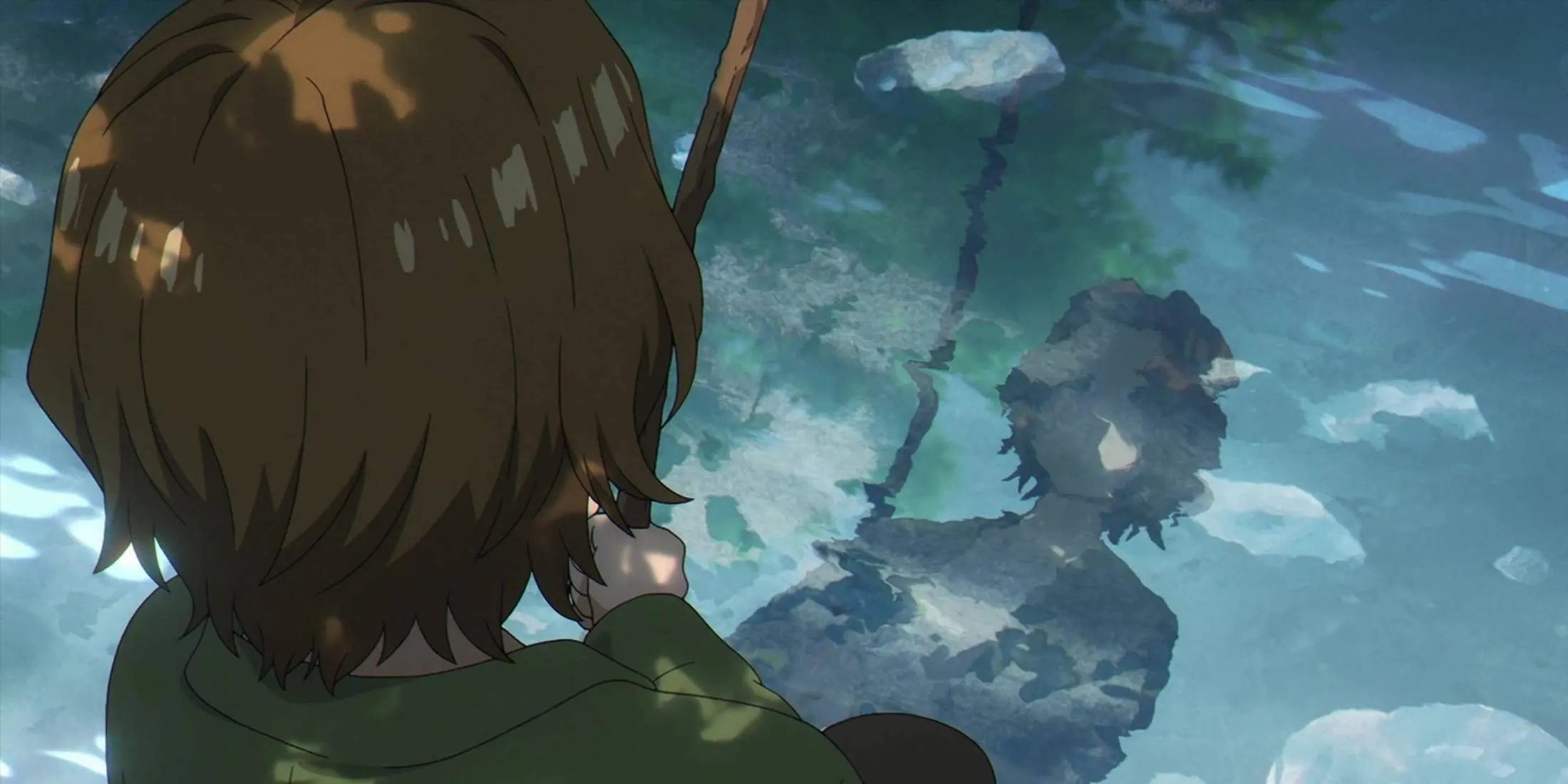 Магический бой в аниме «Фрирен»