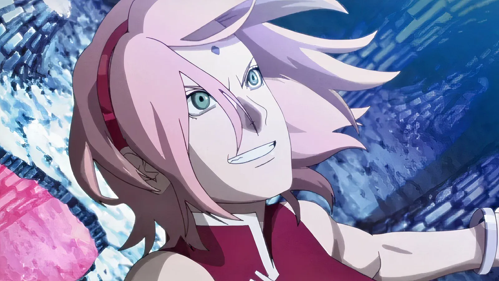 Сакура Харуно сражается с Шин Учиха в «Боруто»