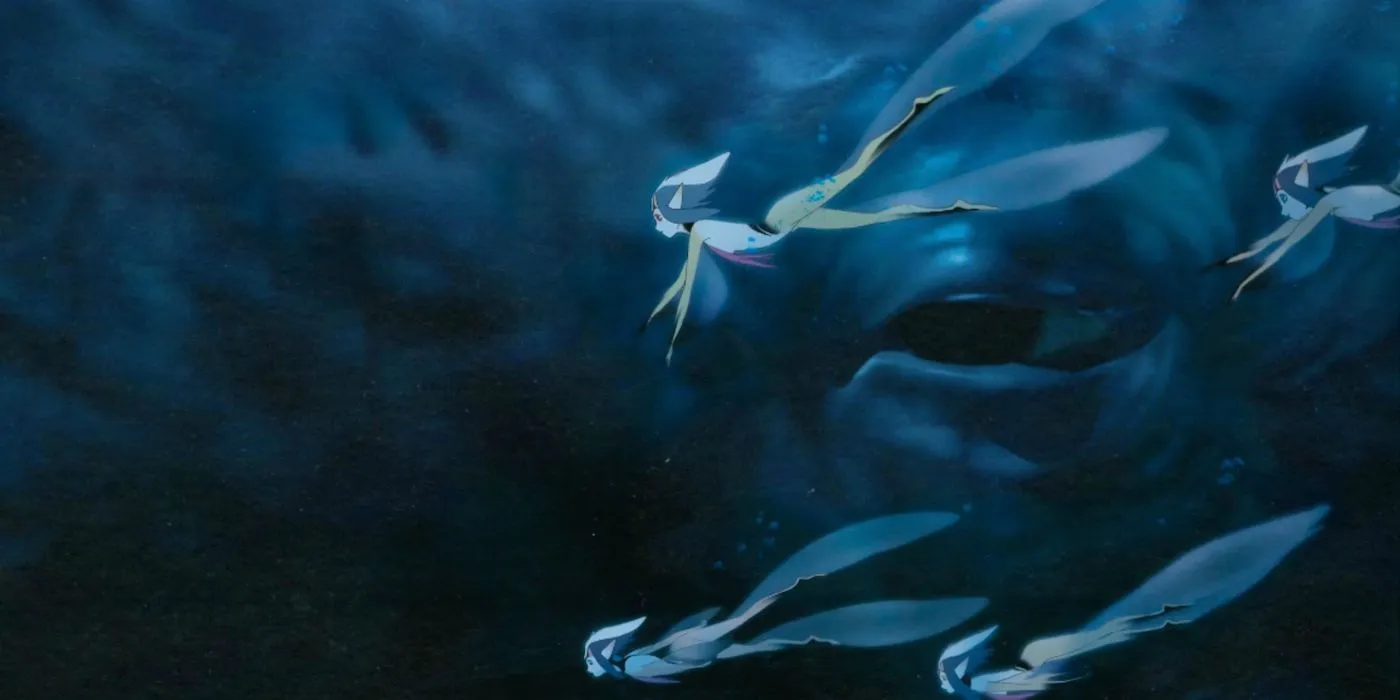 Водные существа из «Голубой подводной лодки №6»