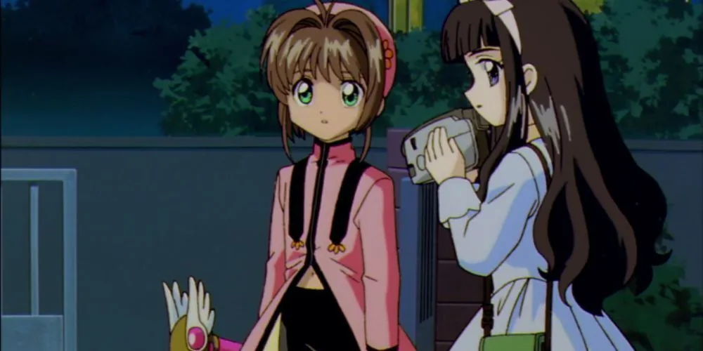 Сакура и Томоё в «Сакура — собирательница карт»