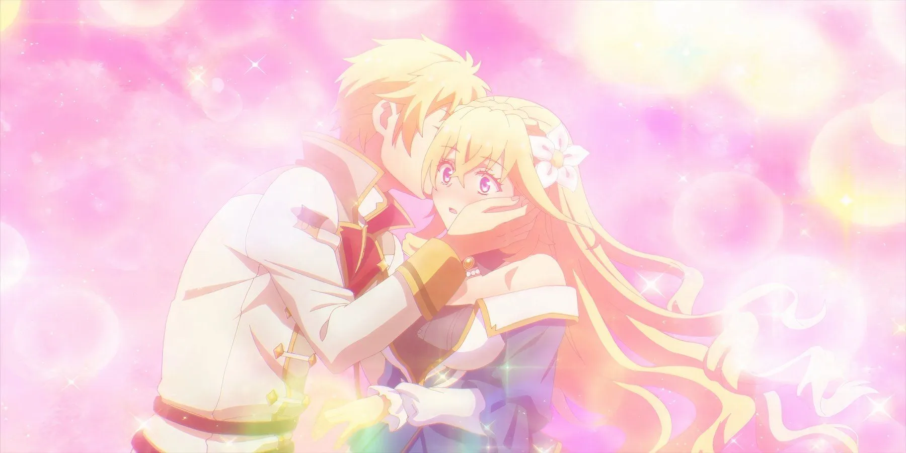 Кадр из аниме «Эндо и Кобаяси комментируют злодейку»