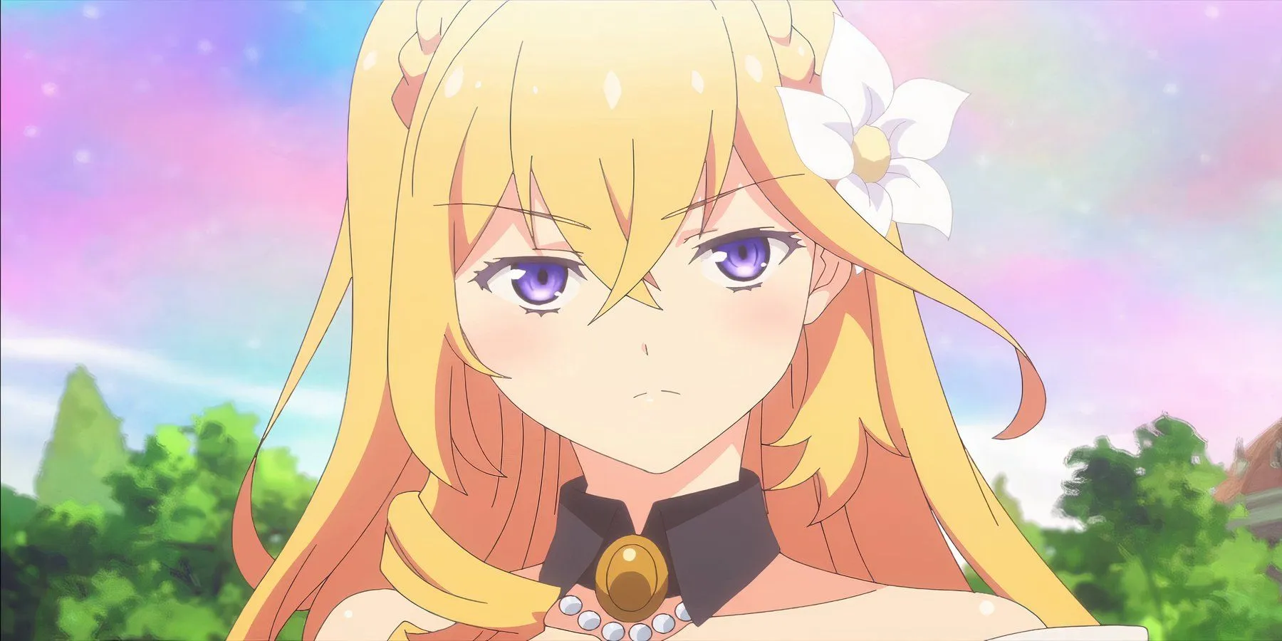 Лизелотте, кадр из аниме «Эндо и Кобаяси комментируют злодейку»