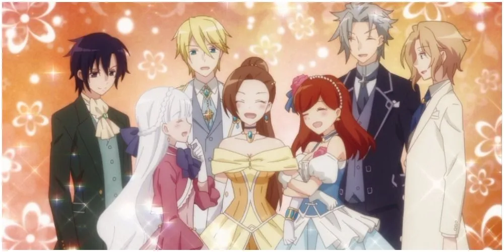 Бал, кадр из «Хамэфура» второй сезон