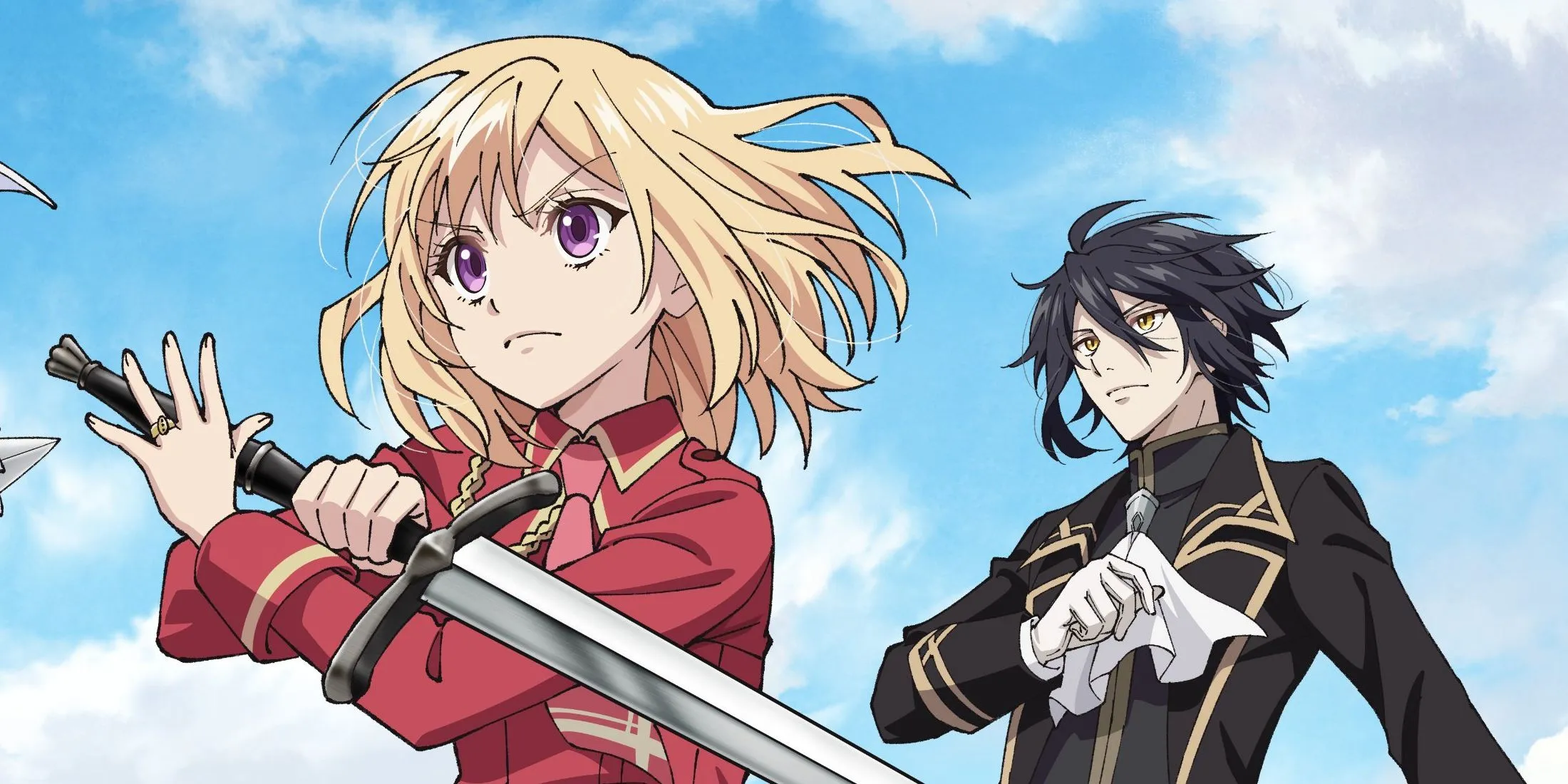 Кадр из аниме «Леди-переросток побеждает Императора-Дракона»