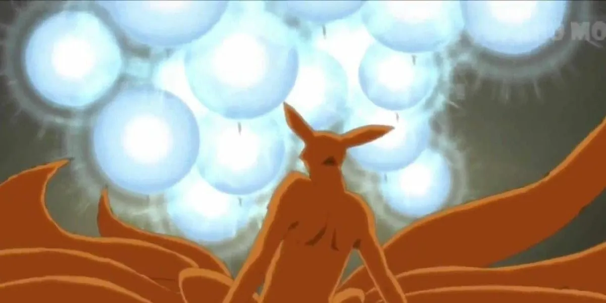 Шквал расенганов Наруто — техника массового поражения