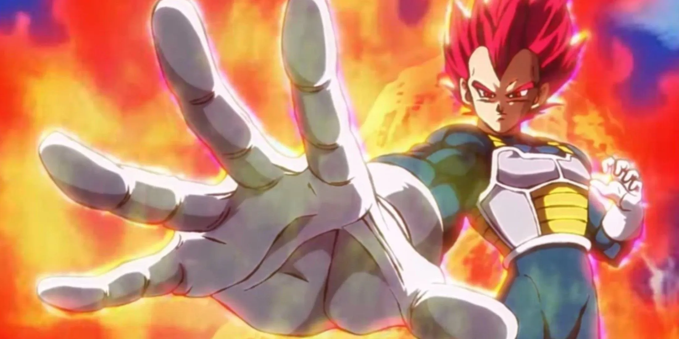 Веджета в форме Супер Сайяна Бога в фильме «Dragon Ball Super: Броли»