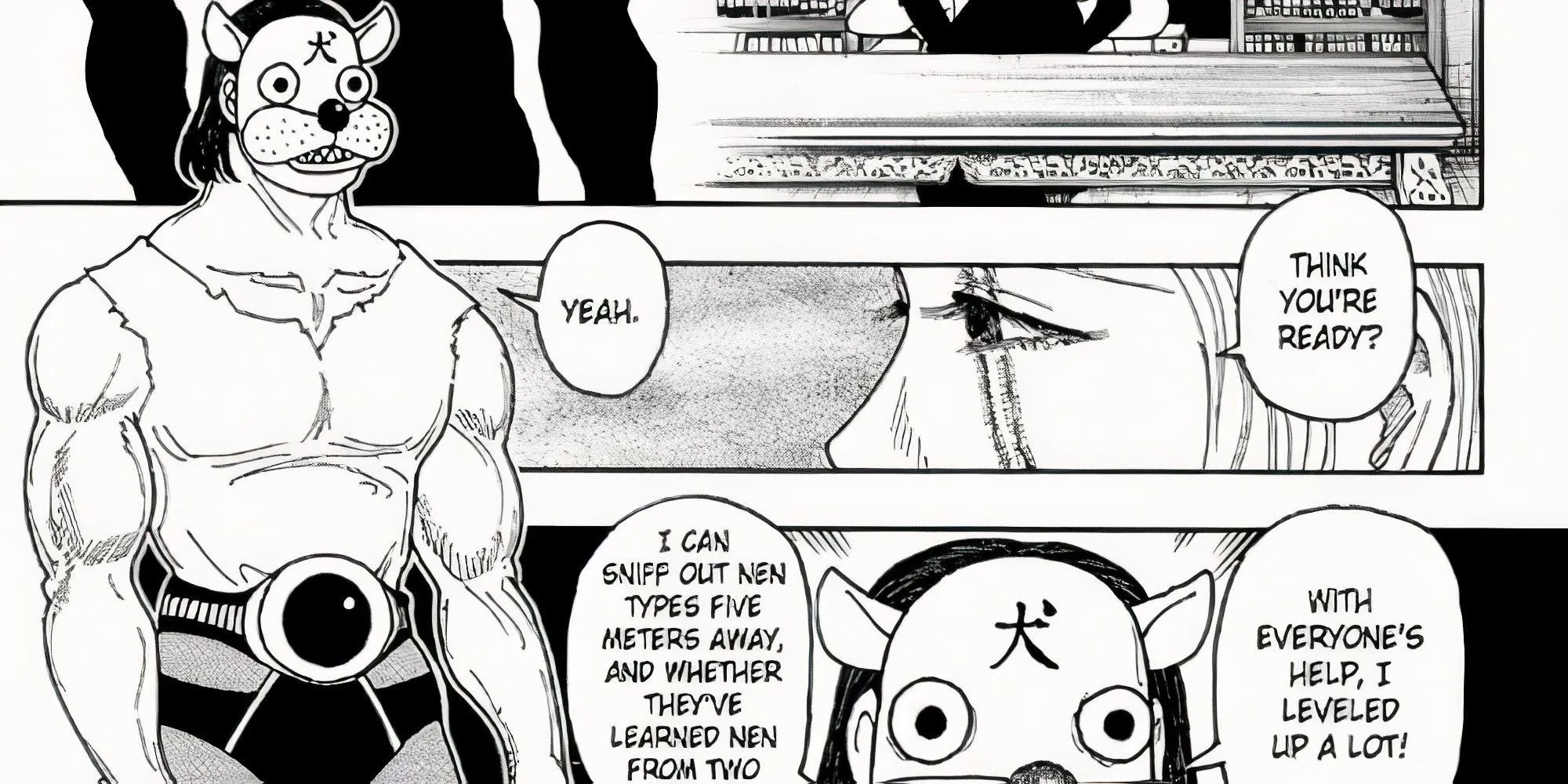Догман из арки Наследной борьбы в HxH