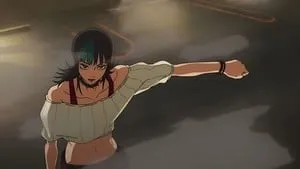 Мэй Мэй в сцене боя «Магической Битвы»