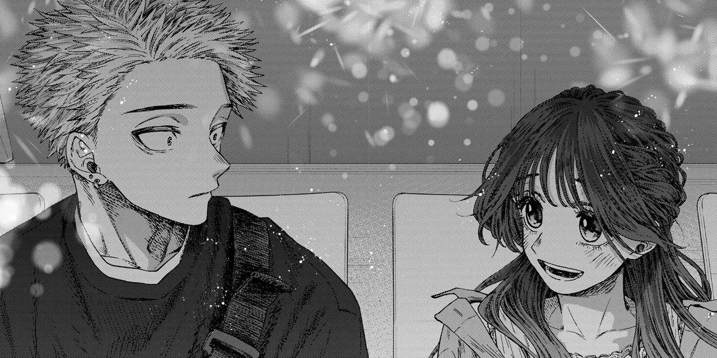 Каоруко и Ринтаро на свидании в манге «Благоухающий цветок»