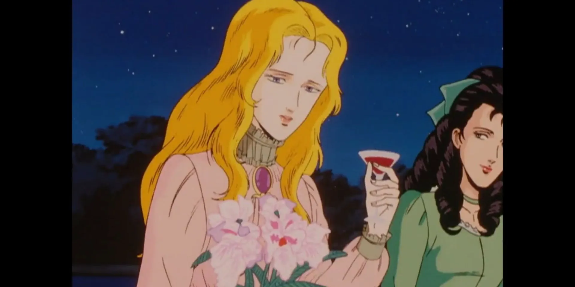 Кадр из аниме «Легенда о героях Галактики», Аннерозе