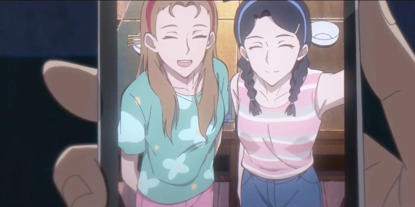 Кадр из дунхуа «Агент времени» — Юй Сянь и Линь Чжэнь