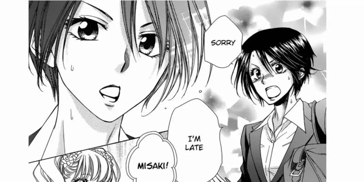 Мисаки после таймскипа в манге Maid Sama