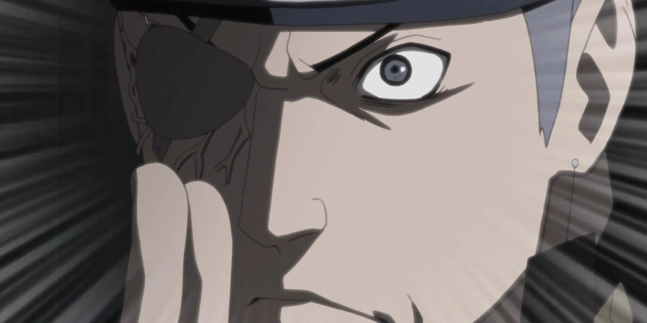 Ао использует Бякуган в аниме «Наруто»