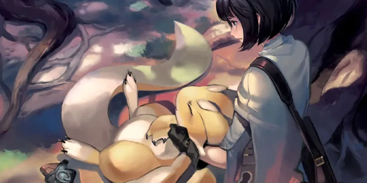 Сцена из аниме «Перерождение в яйцо дракона»