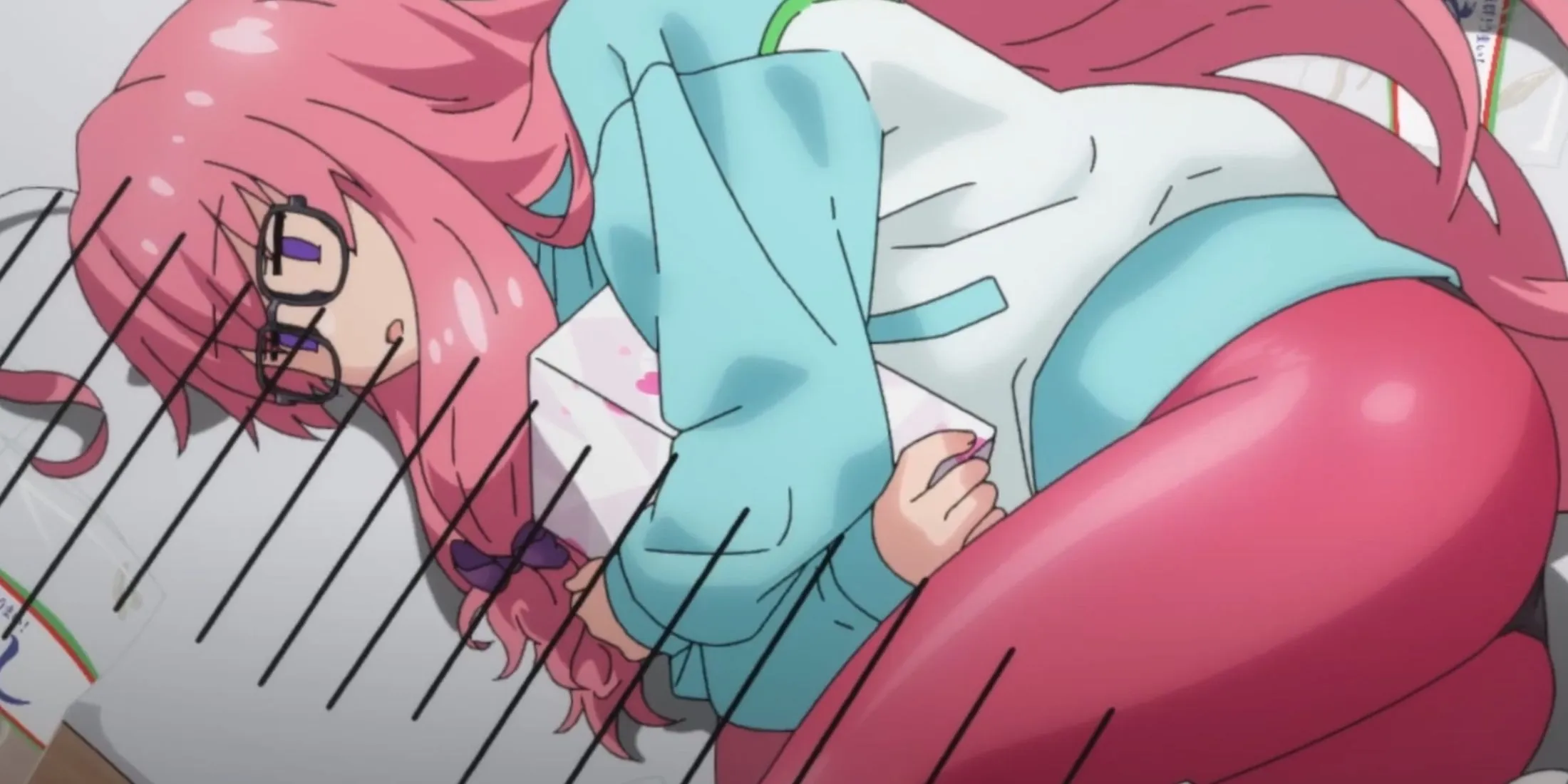 Сцена из «Живу с подругой-отаку ниндзя»