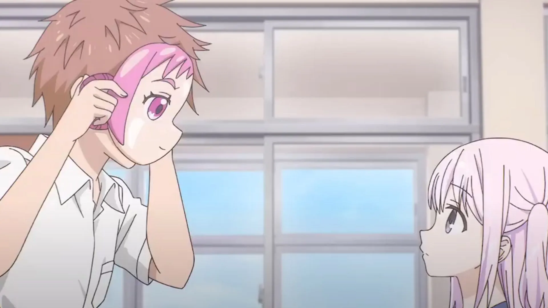 Герои аниме о Касивада и Оота