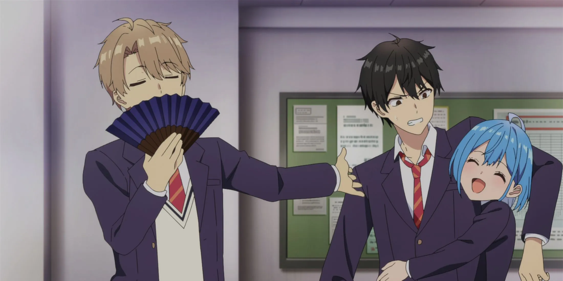 Герои аниме «Может ли выжить дружба»