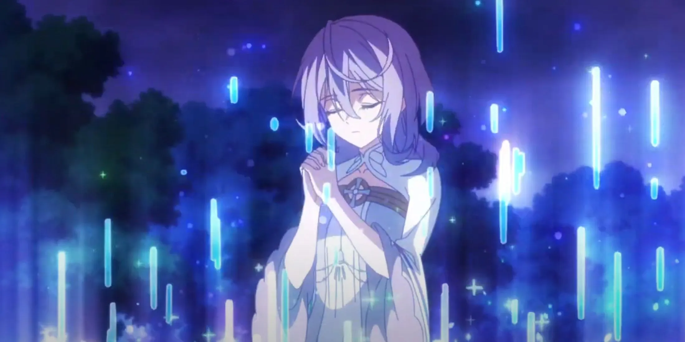 Герои аниме «Слишком идеальная святая»