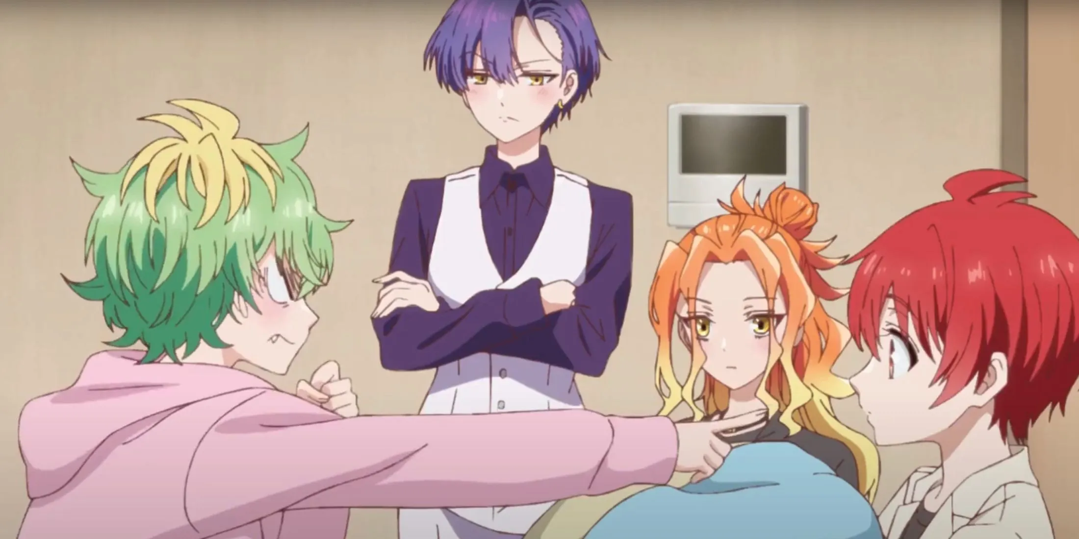 Герои аниме «С сёстрами Микадоно»