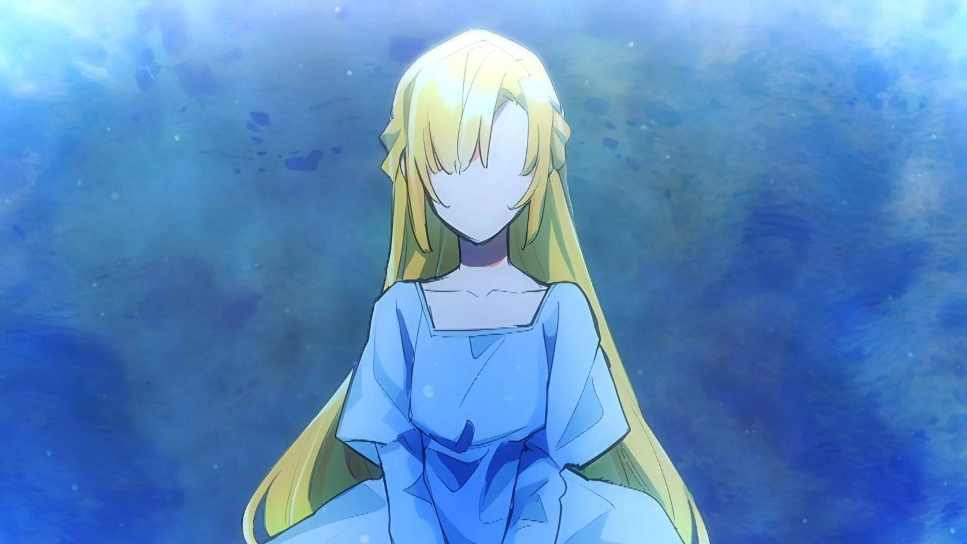 Сцена из аниме о сломленной святой